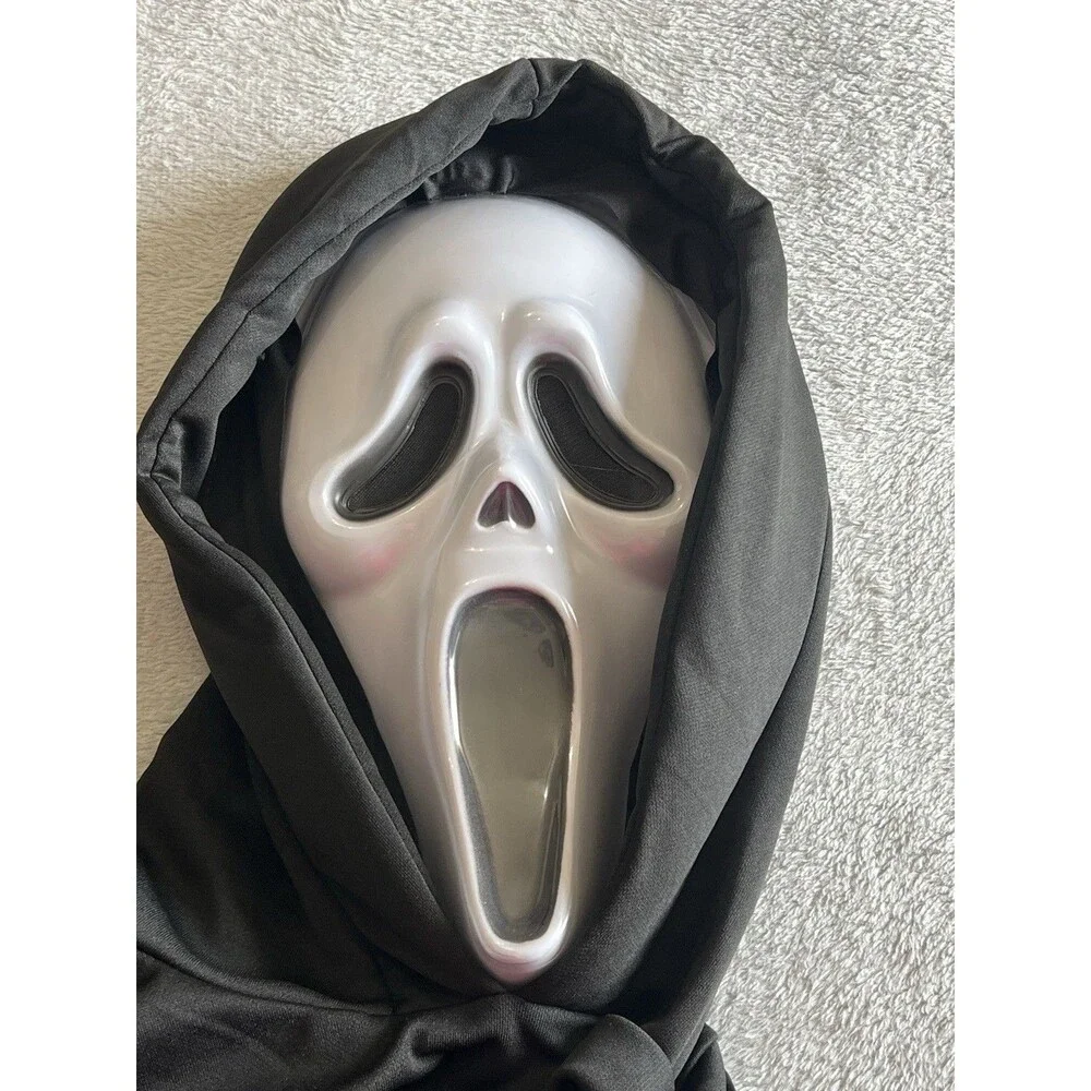 Ghost Face Costume- Includes Black Robe & Mask, One Size HALLOWEEN